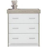 Obaby Nika Changing Unit - Grey Wash/White