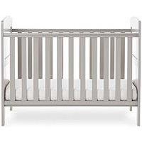 Obaby Grace Mini Cot Bed - Warm Grey