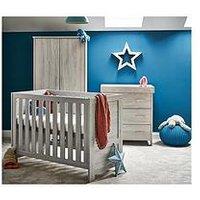 Obaby Nika Mini 3 Piece Room Set - Grey Wash