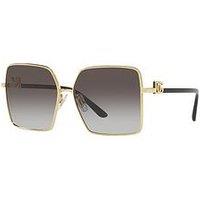 Dolce & Gabbana Square Sunglasses - Gold