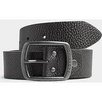 Badrhino Leather Belt - Black