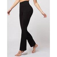 Tlc Sport Performance Medium Compression Bootleg Legging - Black