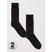 Hugo 2 Pack Classic Crew Socks