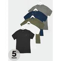 BadRhino Multi 5 Pack Essential T-Shirts