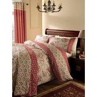 Catherine Lansfield Kashmir Single Duvet Cover Set - Natural