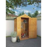 Mercia 3 X 4 Ft Overlap Apex Windowless Shed - Fsc Certified
