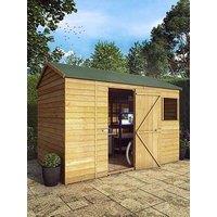 Mercia 10 X 6Ft Overlap Reverse Apex Shed - Fsc Certified