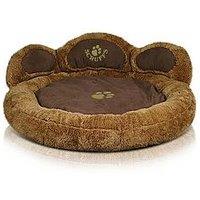 Scruffs Grizzly Bear Dog Bed - Brown Bear