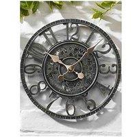 Smart Garden Newby Mechanical Verdigris 12"Clock