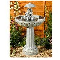 Smart Solar Umbrella Solar On Demand Water Feature