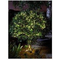Smart Solar Firefly String Lights - 200 Warm White Leds