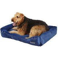 Bunty Deluxe Pet Bed Blue - Medium