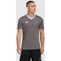 Adidas Mens Entrada 22 Training Tee - Grey