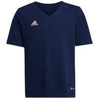 Adidas Youth Entrada 22 Training Tee - Navy