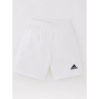 Adidas Youth Entrada 22 Training Shorts - White