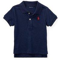 Polo Ralph Lauren Baby Boys Classic Short Sleeve Polo Top - Navy