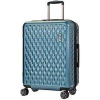 Rock Luggage Allure Medium 8-Wheel Suitcase - Blue