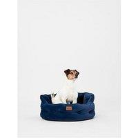 Joules Chesterfield Pet Bed - Navy - Small