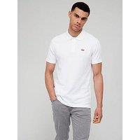 Levi'S Housemark Logo Polo Shirt - White