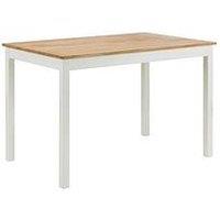 Julian Bowen Coxmoor 118 Cm Solid Oak Dining Table
