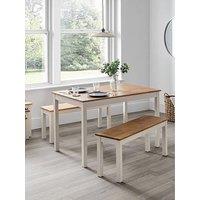 Julian Bowen Coxmoor Solid Oak Bench