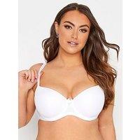 Yours Clothing White Tshirt Bra