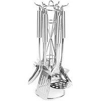 Russell Hobbs 6 Piece Stainless Steel Kitchen Utensil Set With Stand