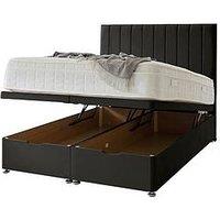Shire Beds Liberty 1000 Pocket Memory Mattress And Upholstered Ottoman Divan Base Bed Set (Headboard Sold Separately) - Fsc Certified