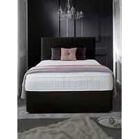 Shire Beds Liberty 1000 Pocket Memory Mattress And Upholstered Divan Base Bed Set (Headboard Sold Separately) - Fsc Certified