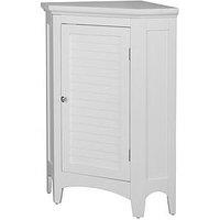 Teamson Home Glancy 1 Door Corner Floor Cabinet