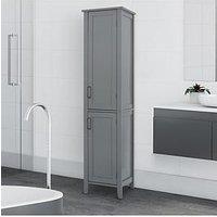 Teamson Home Mercer Linen Tower Cabinet