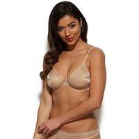 Gossard Glossies Sheer Moulded Bra - Nude