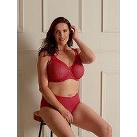 Berlei Lace Deep Brief - Red