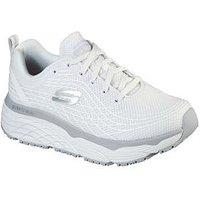 Skechers Haptic Printed Workwear Slip Resistant Trainer - White