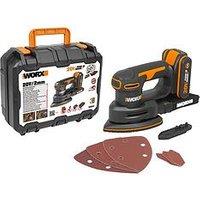 Worx 20V Powershare Cordless Detail Sander With X1 2.0Ah Battery & Charger