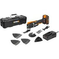 Worx 20V Powershare Cordless Oscillating Multi Tool With X1 2.0Ah Battery & Charger