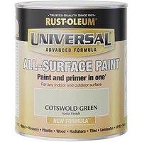 Rust-Oleum Universal All-Surface Satin Finish Paint - Cotswold Green