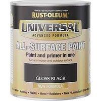 Rust-Oleum Universal All-Surface Finish Paint - Gloss Black
