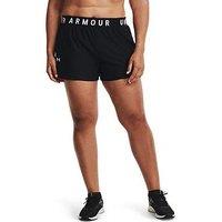 Under Armour Play Up 3.0 Shorts (Curve) - Black/White