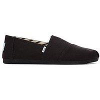 Toms Alpargata Vegan Espadrille - Black