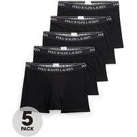 Polo Ralph Lauren 5 Pack Trunks - Black