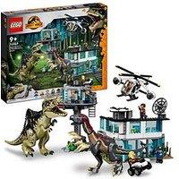 Lego Jurassic World Giganotosaurus & Therizinosaurus Attack