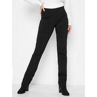Long Tall Sally Bi-Stretch Straight Leg Trouser - Black