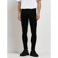 River Island Spray On Crow Skinny Jeans - Black