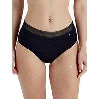 Pretty Polly Period Pant Midi Briefs - Black