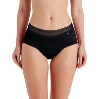 Pretty Polly Period Pant Hipster Shorts - Black