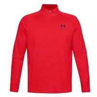 Under Armour Training Tech 2.0 1/2 Zip Top - Red/Black