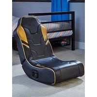 X Rocker Shadow 2.0 Gold Limited Edition Stereo Audio Gaming Floor Rocker
