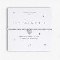 Joma Jewellery A Little Fantastic Fifty Bracelet In Silver Plating