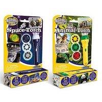 Brainstorm Toys Space And Animal Torches & Projectors (2 Pack)